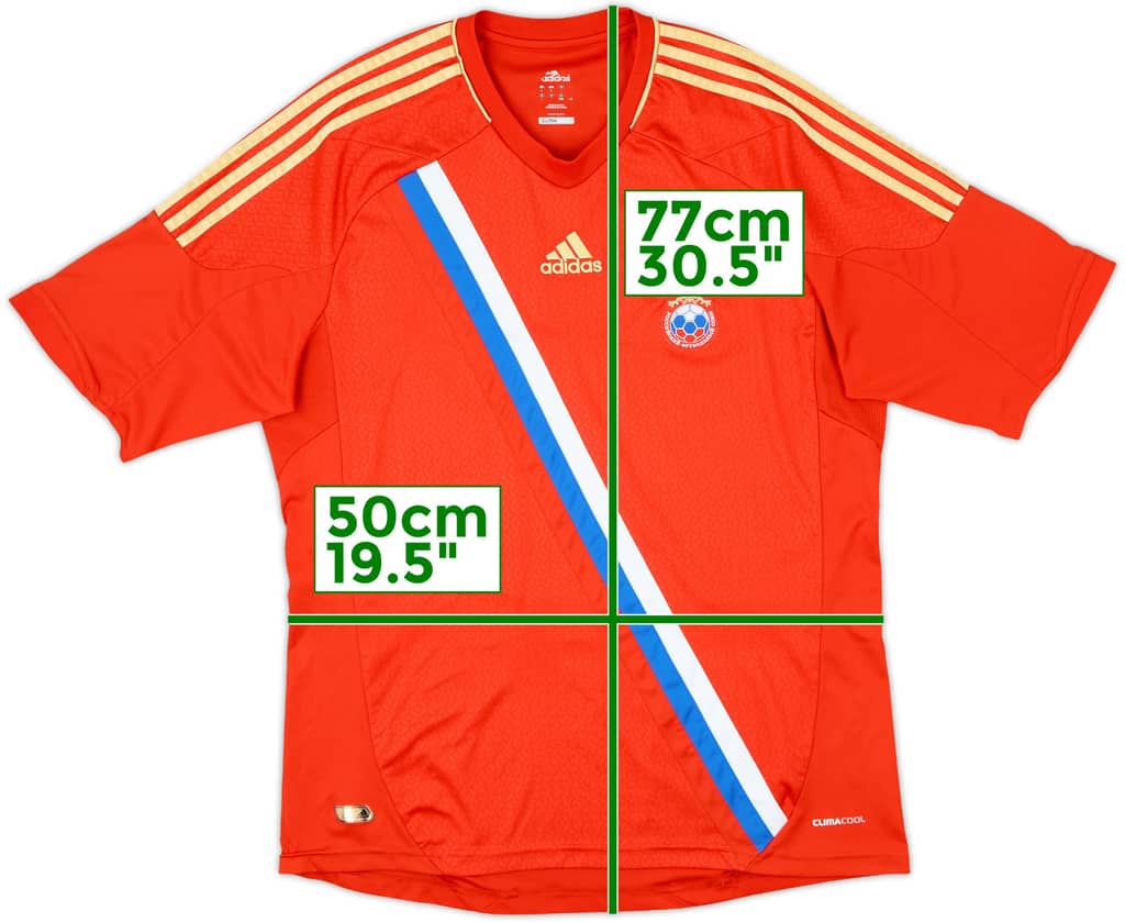 2012-14 Russia Home Shirt - 8/10 - (L)