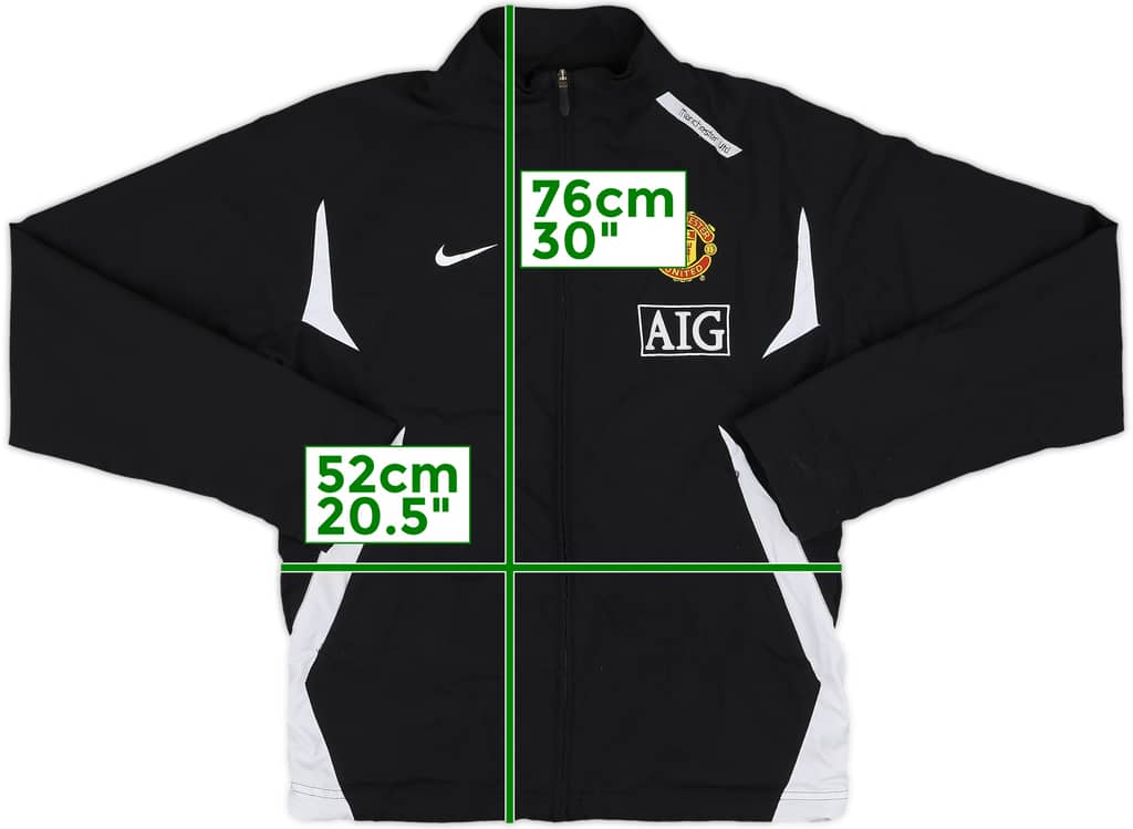 2007-08 Manchester United Nike Track Jacket - 6/10 - (S)