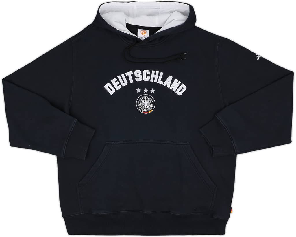 2004-05 Germany adidas Hooded Sweat Top - 8/10 - (XL)