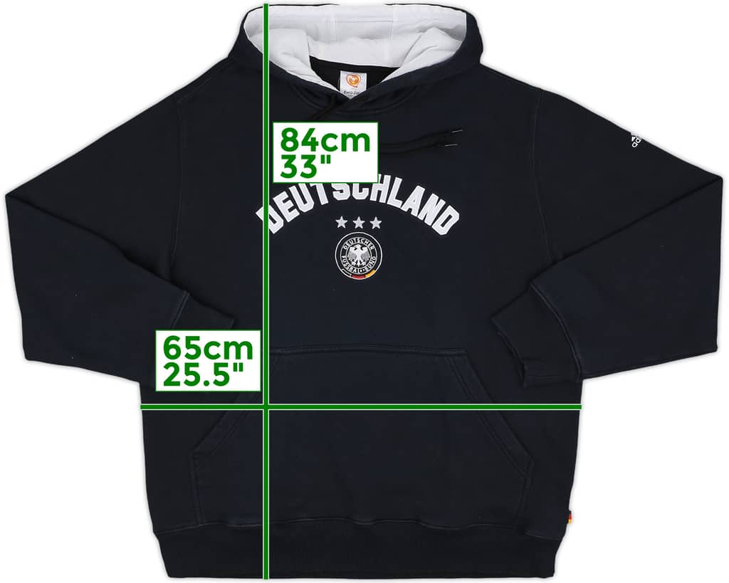 2004-05 Germany adidas Hooded Sweat Top - 8/10 - (XL)