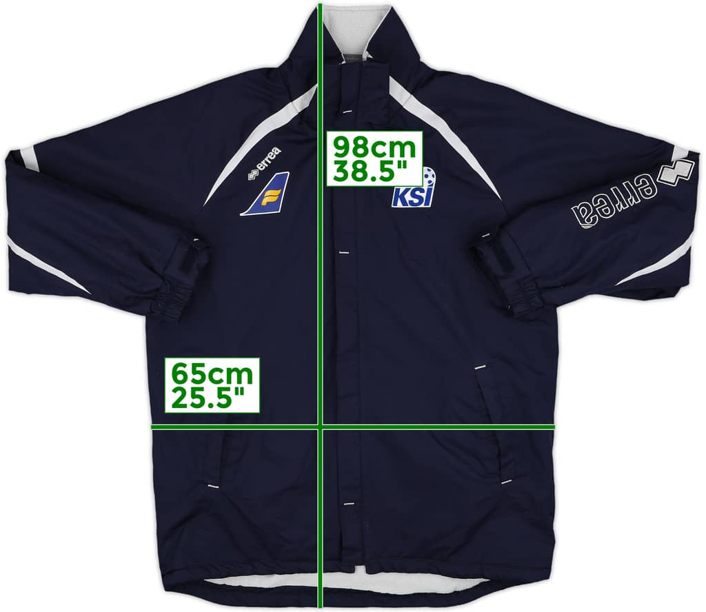 2012-13 Iceland Errea Hooded Rain Jacket - 10/10 - (M)