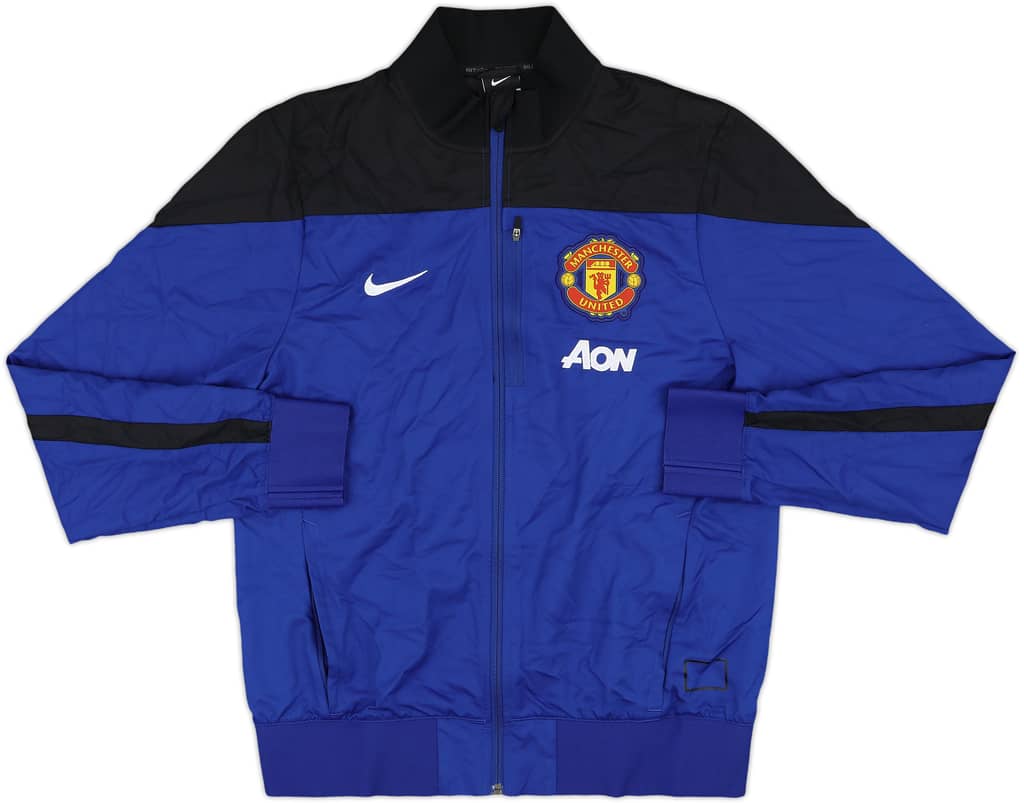 2013-14 Manchester United Nike Track Jacket - 8/10 - (M)