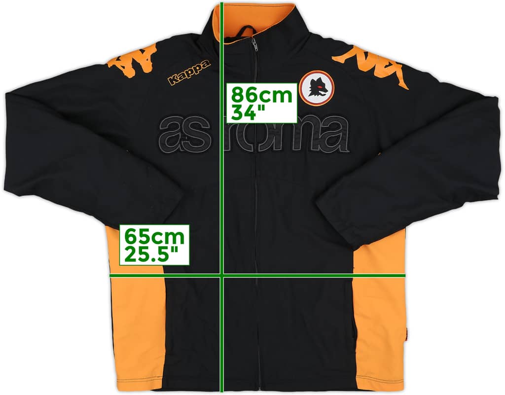 2010-11 Roma Kappa Track Jacket - 8/10 - (XL)