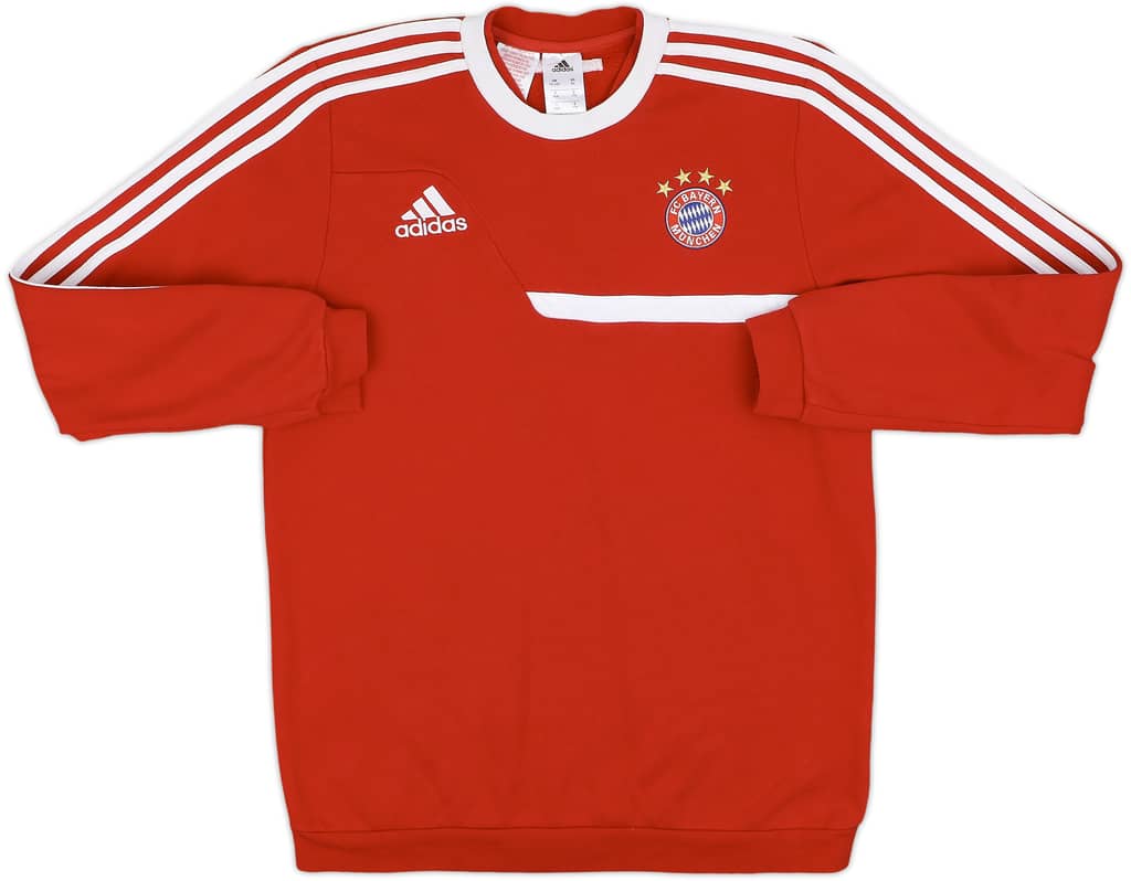 2013-14 Bayern Munich adidas Sweat Top - 9/10 - (XL.Boys)