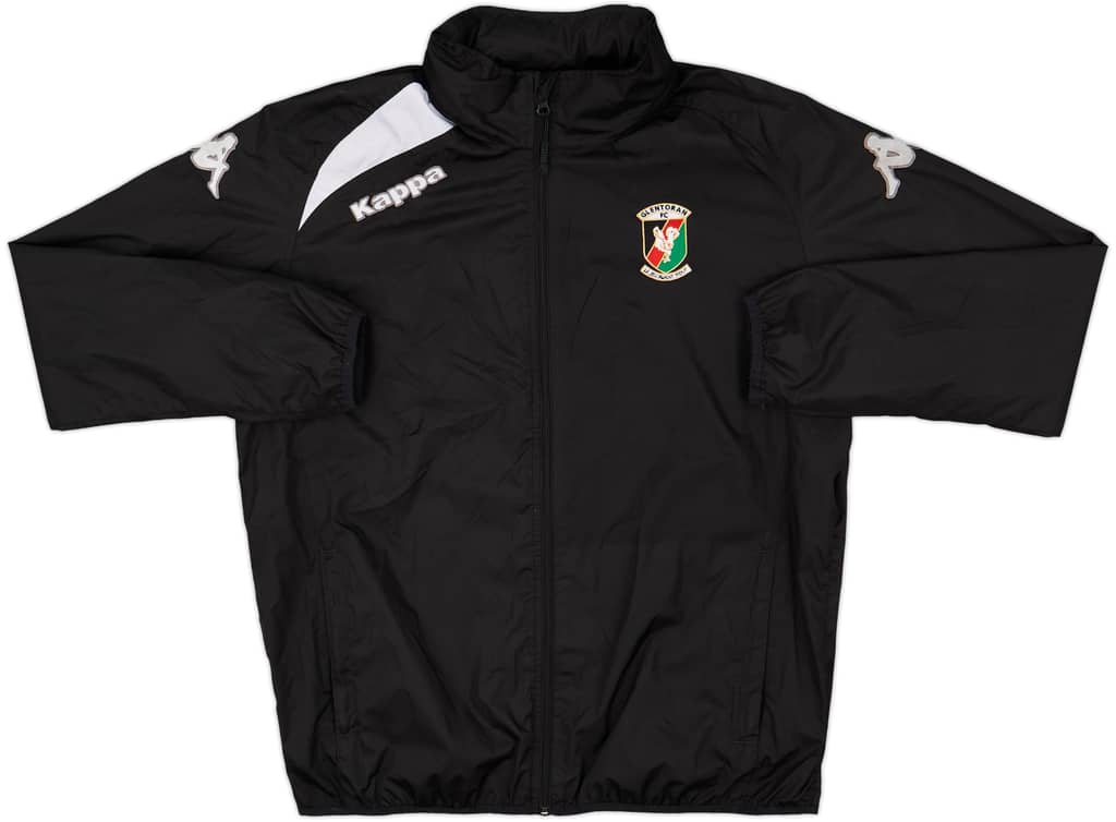 2015-16 Glentoran Kappa Hooded Rain Jacket - 10/10 - (M)
