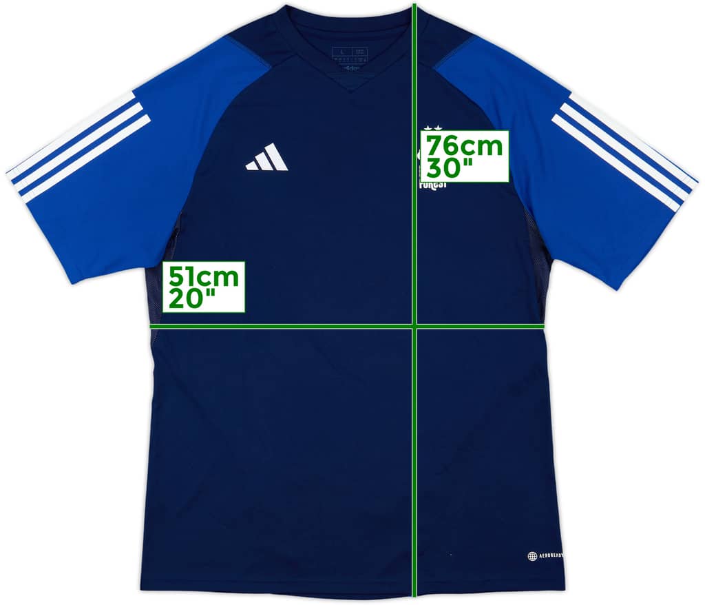 2023-24 Nottingham Forest adidas Training Shirt - 8/10 - (L)