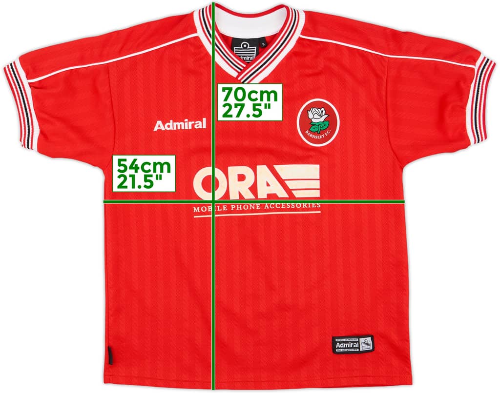 1998-99 Barnsley Home Shirt - 8/10 - (S)