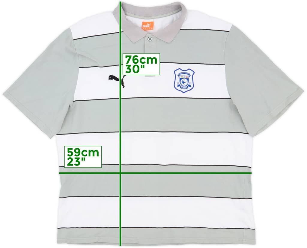 2012-13 Cardiff Puma Polo Shirt - 8/10 - (XXL)