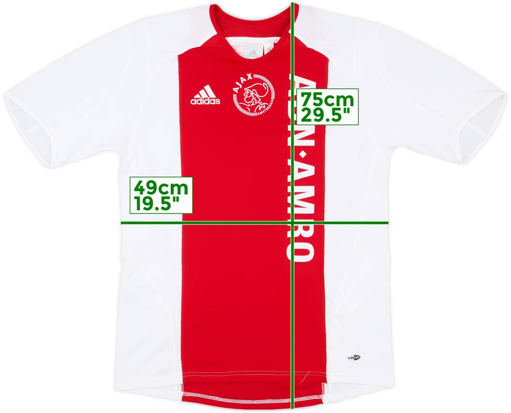 2005-06 Ajax Home Shirt - 9/10 - (XL.Boys)