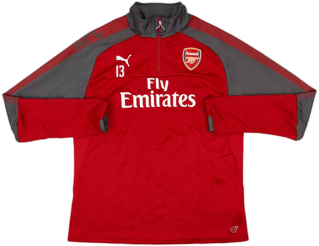 2017-18 Arsenal Women Puma Player Issue 1/4 Zip Track Jacket #13 - 9/10 - (Women's L)
