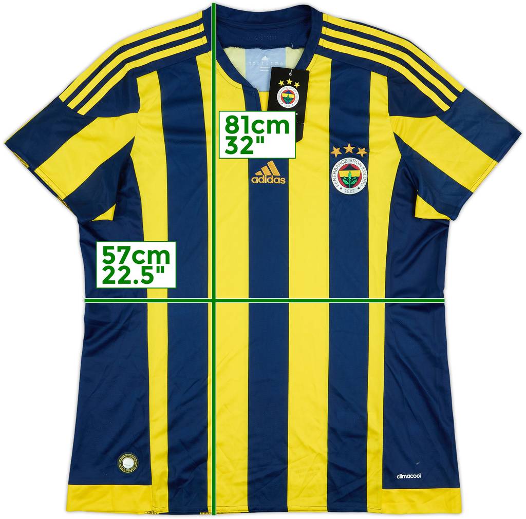 2014-15 Fenerbahce Home Shirt (Women's XL)