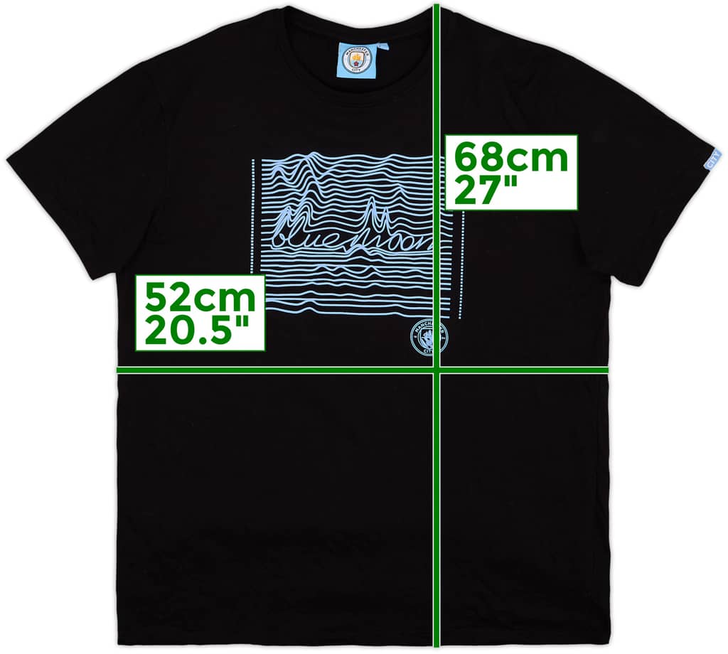 2020s Manchester City Graphic Tee - 8/10 - (M)