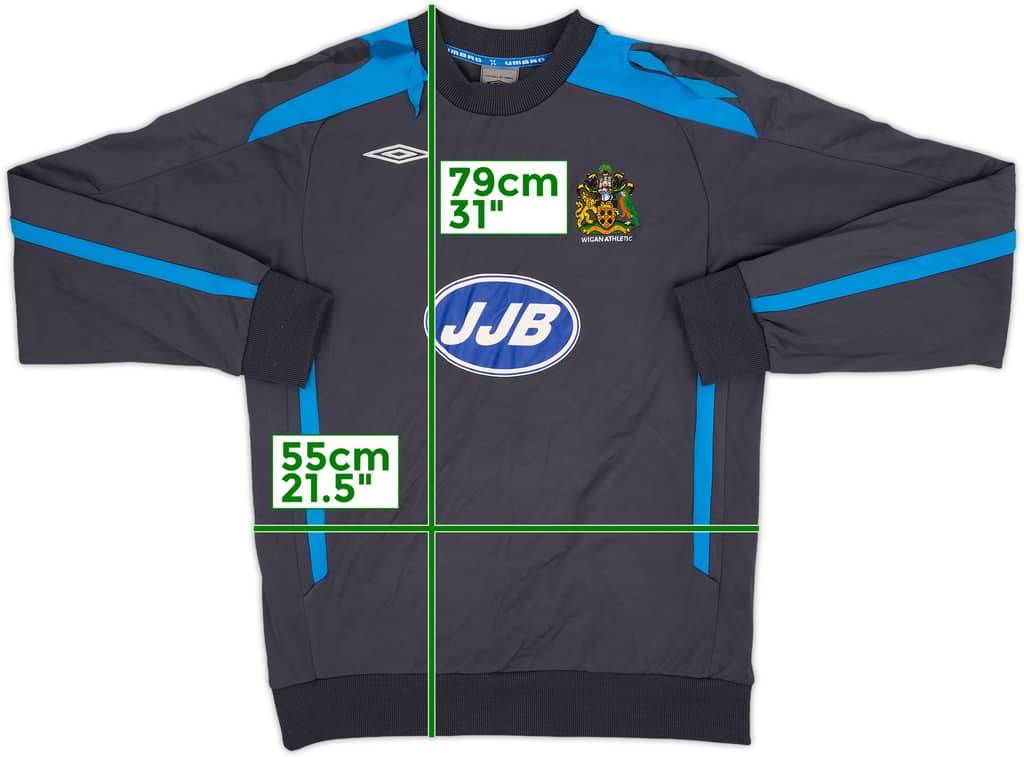 2007-08 Wigan Umbro Sweat Top - 5/10 - (XL)