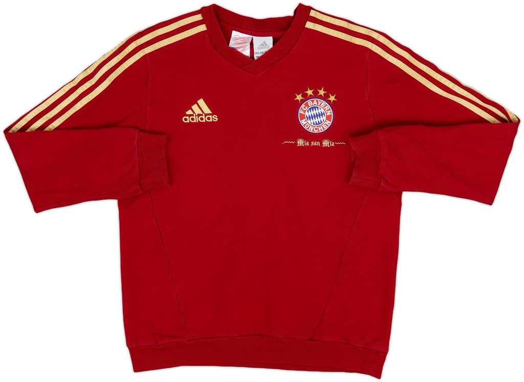 2011-12 Bayern Munich adidas Sweat Top - 8/10 - (L.Boys)