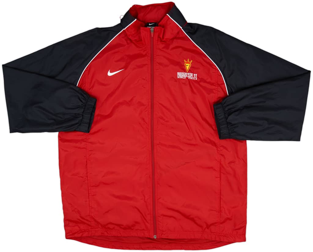 2011-12 Manchester United 'Premier Cup Finals' Nike Track Jacket - 8/10 - (XL)