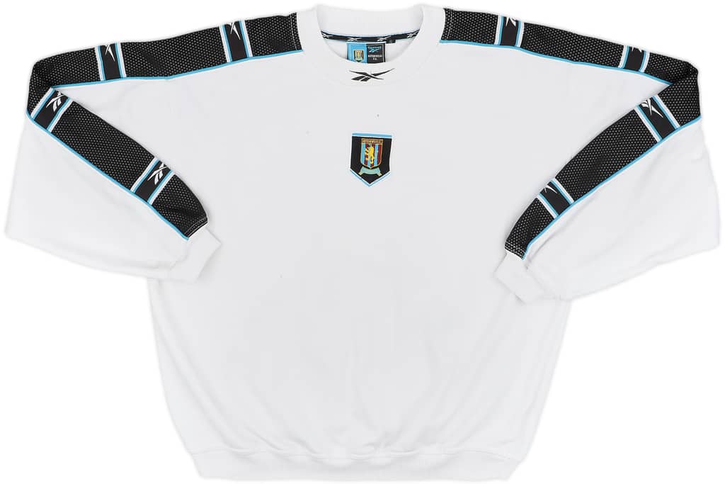 1998-99 Aston Villa Reebok Sweat Top - 5/10 - (S)
