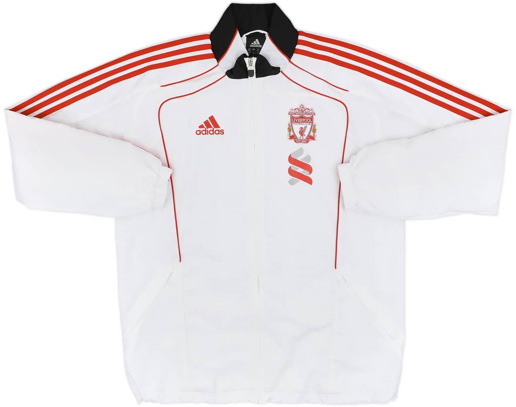 2010-11 Liverpool adidas Track Jacket - 8/10 - (L)