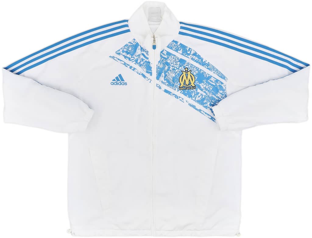 2011-12 Marseille adidas Track Jacket - 7/10 - (XL)