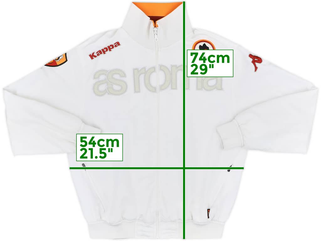 2008-09 Roma Kappa Track Jacket - 9/10 - (XL.Boys)