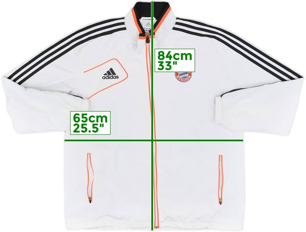 2012-13 Bayern Munich adidas Track Jacket - 10/10 - (XXL)
