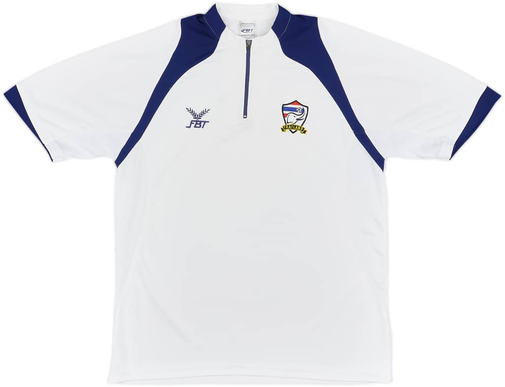 2006-07 Thailand FBT 1/4 Zip Training Shirt - 10/10 - (L)