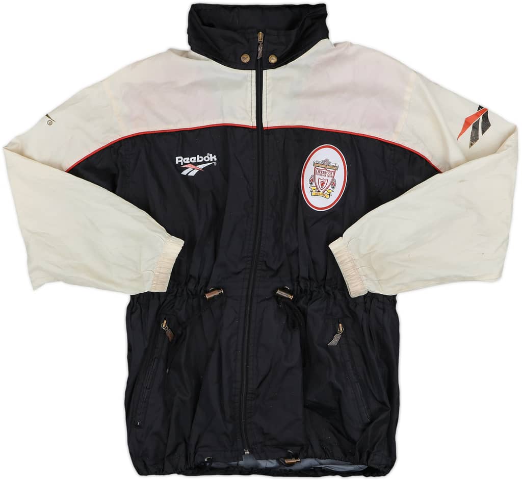 1996-97 Liverpool Reebok Hooded Rain Jacket - 5/10 - (S)