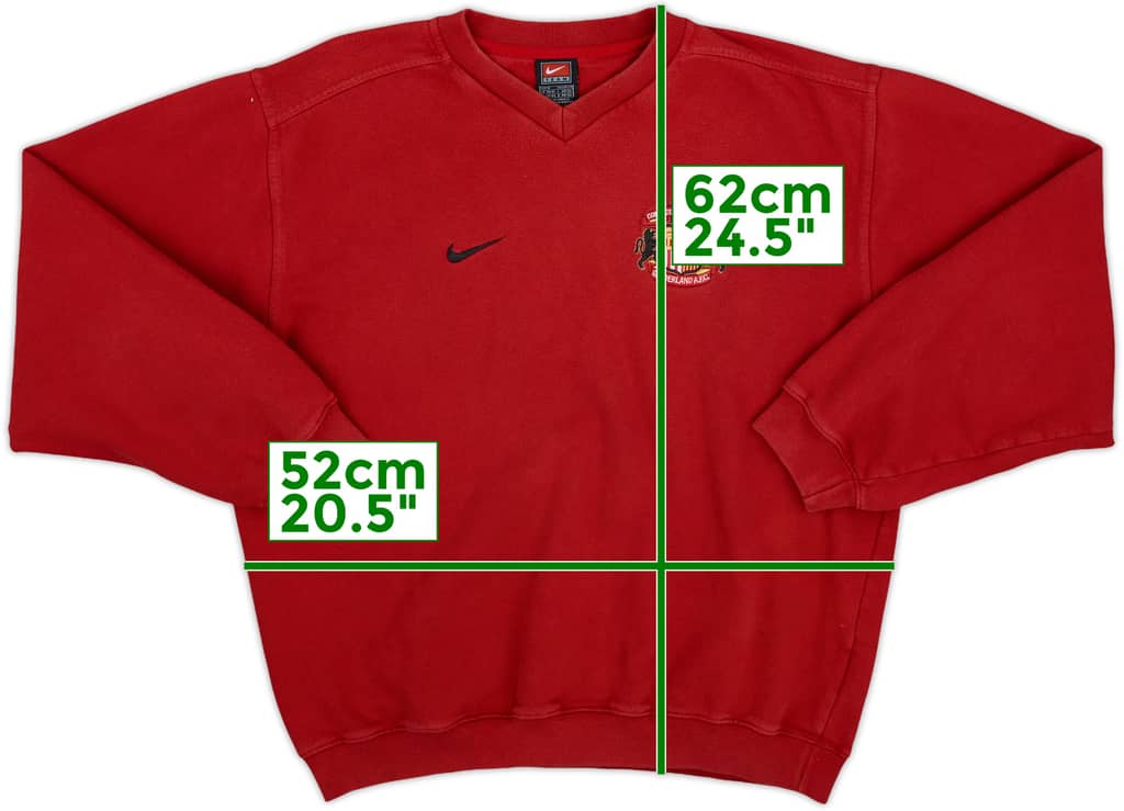 2001-02 Sunderland Nike Sweat Top - 8/10 - (M)