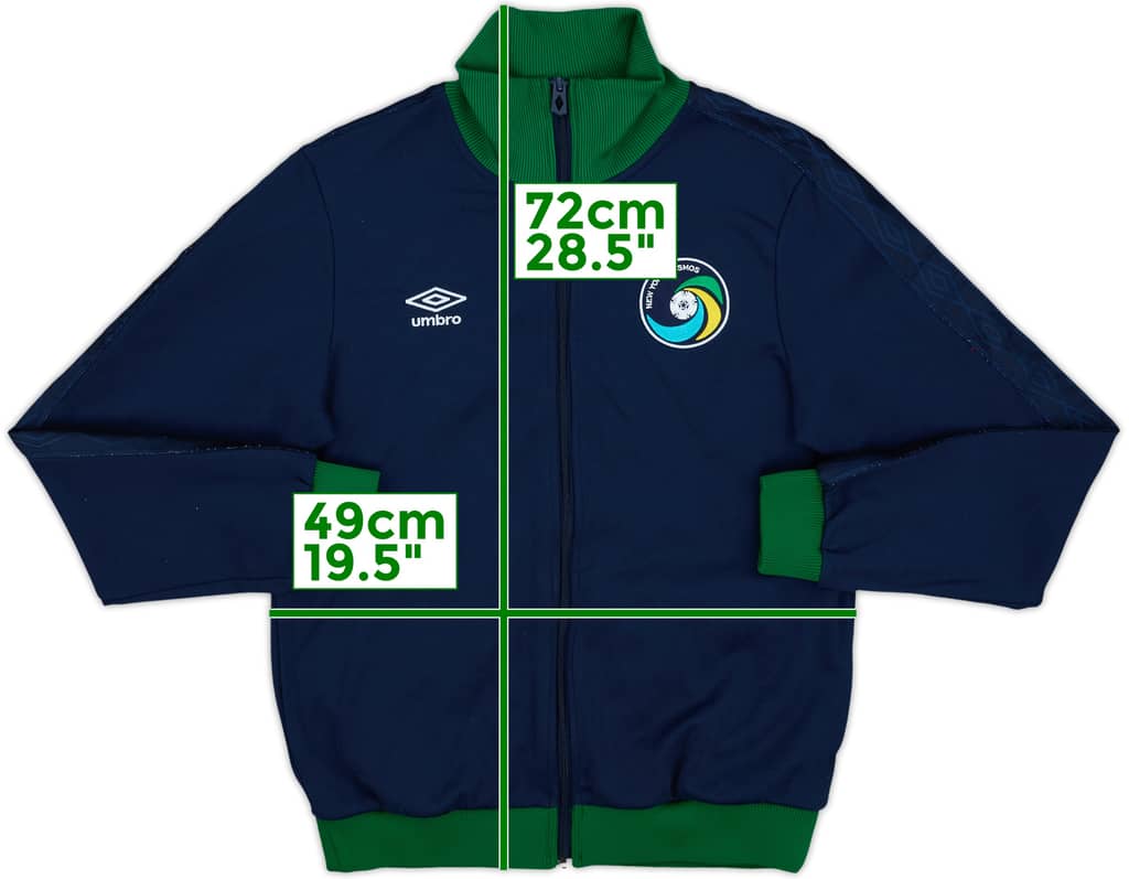 2011-12 New York Cosmos Umbro Track Jacket - 8/10 - (M)