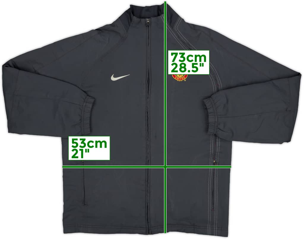 2004-05 Manchester United Nike Track Jacket - 8/10 - (S)