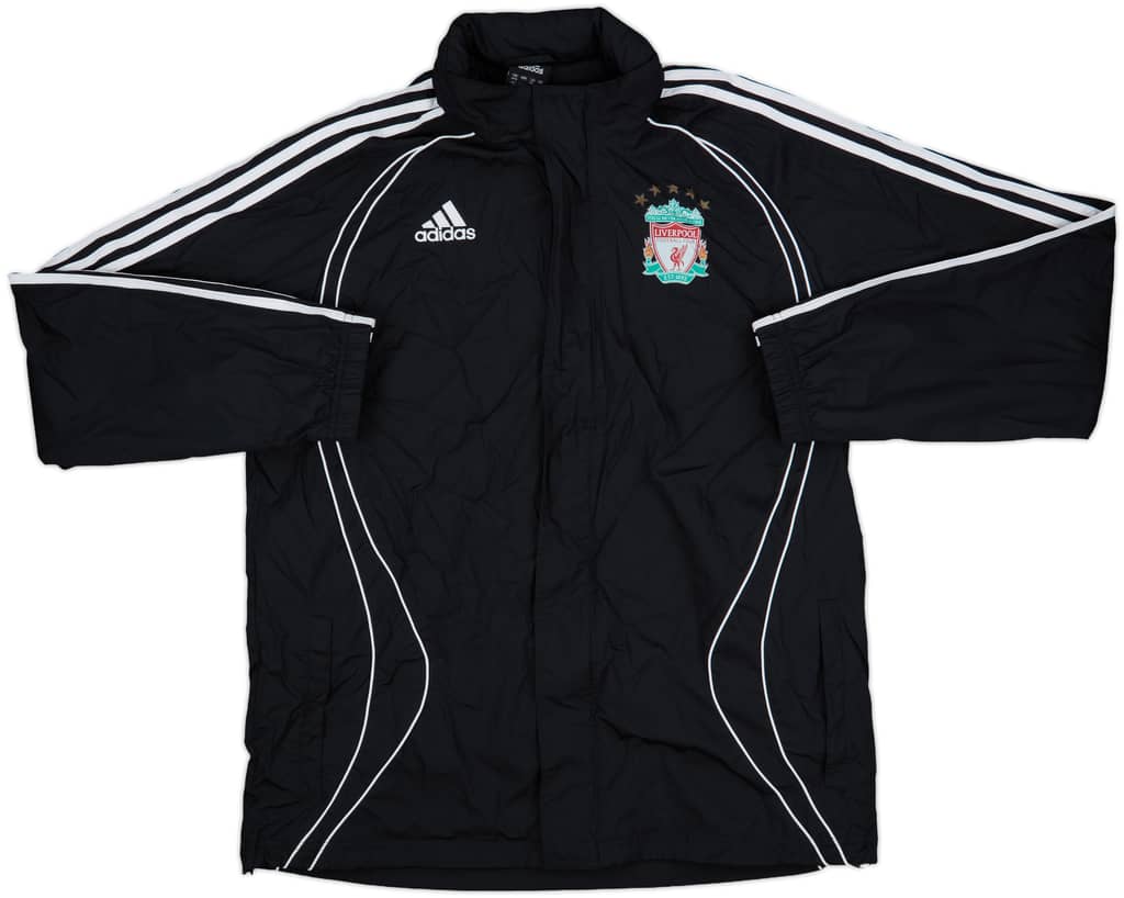 2006-07 Liverpool adidas Hooded Rain Jacket - 10/10 - (M)