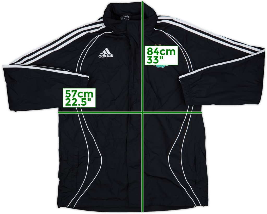 2006-07 Liverpool adidas Hooded Rain Jacket - 10/10 - (M)