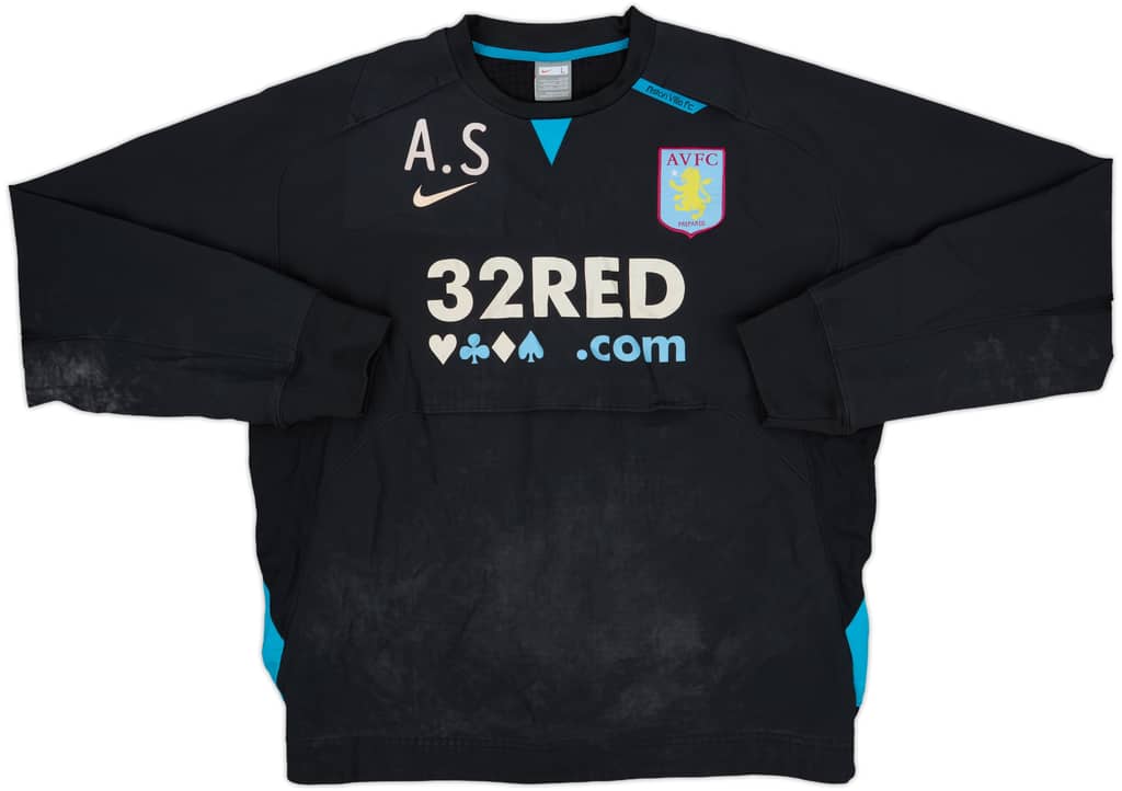 2007-08 Aston Villa Nike Staff Issue Sweat Top A.S - 5/10 - (L)