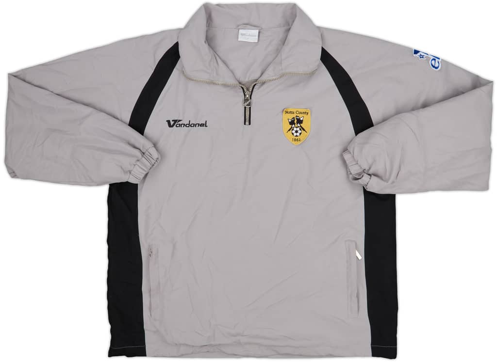 2008-09 Notts County Vandanel 1/4 Zip Drill Top - 5/10 - (S)