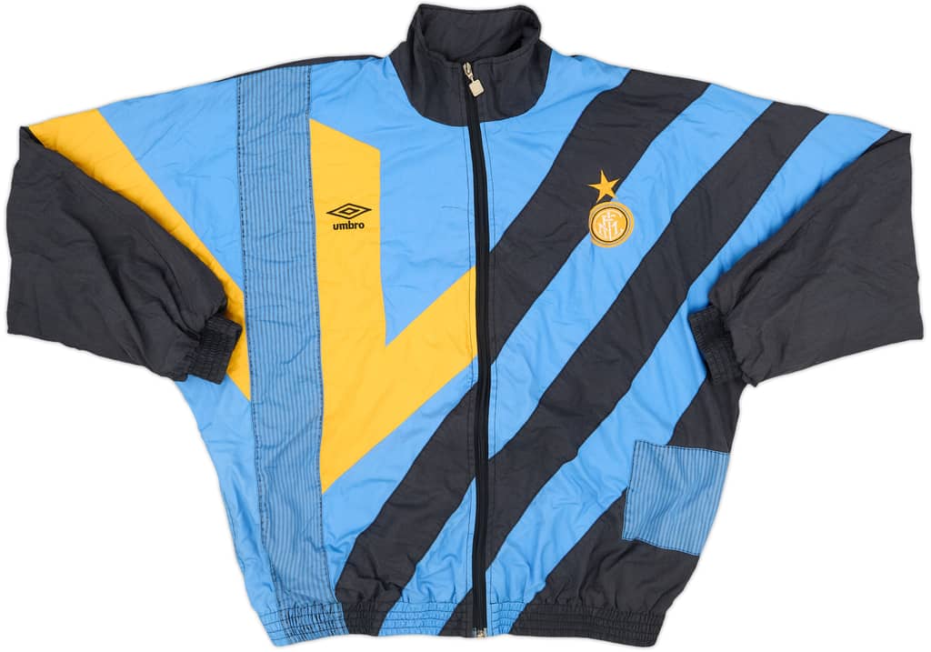 1992-93 Inter Milan Umbro Track Jacket - 8/10 - (M)