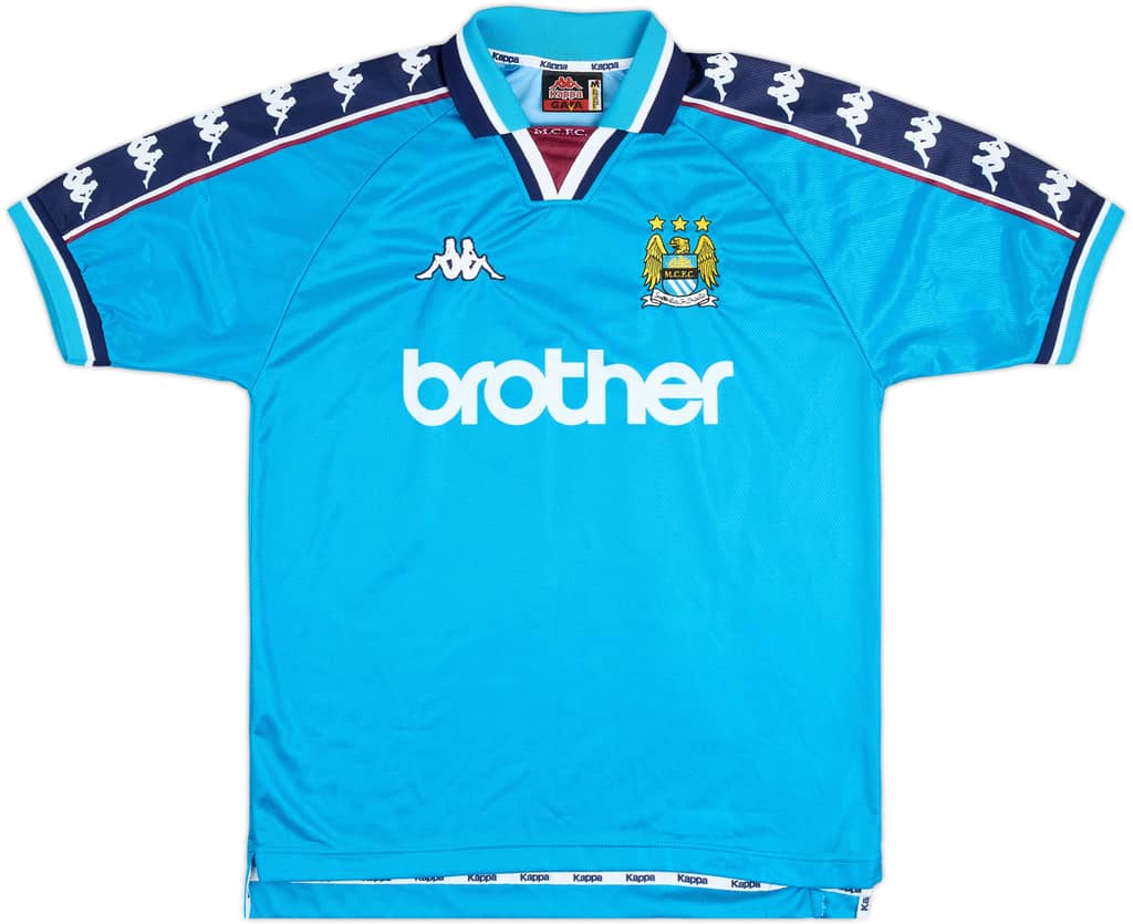 1997-99 Manchester City Home Shirt - 5/10 - (M)