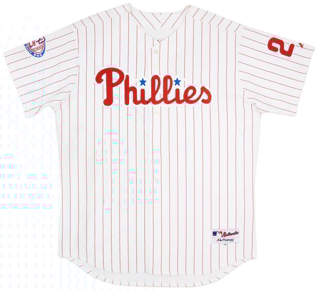2004 Philadelphia Phillies Thome #25 Authentic Majestic Home Jersey (Excellent) XXL