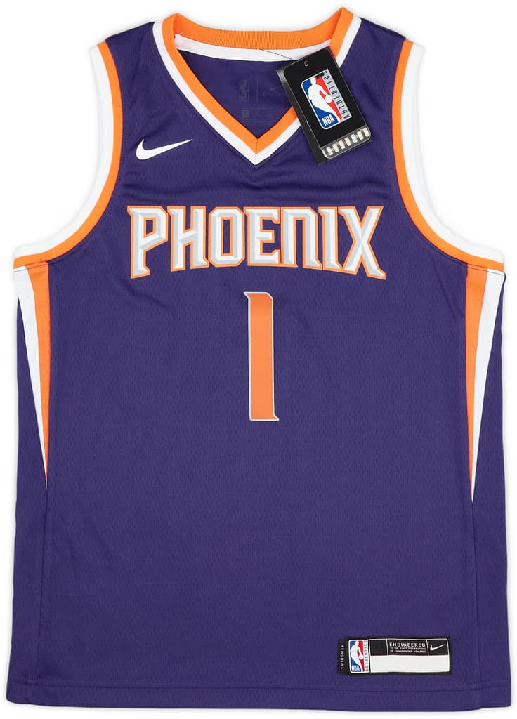 2017-23 Phoenix Suns Booker #1 Nike Swingman Away Jersey (M.Kids)