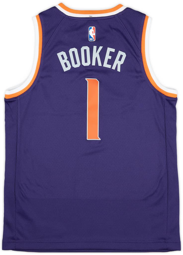 2017-23 Phoenix Suns Booker #1 Nike Swingman Away Jersey (M.Kids)