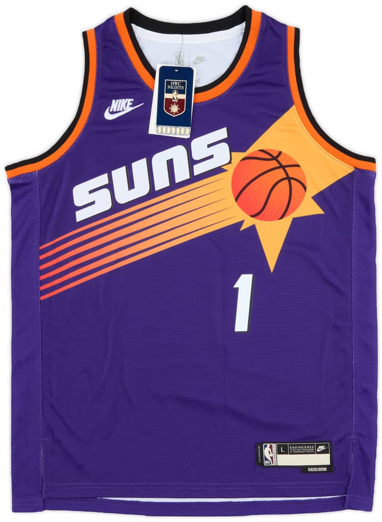 2022-23 Phoenix Suns Booker #1 Nike Swingman Classic Jersey (L.Kids)