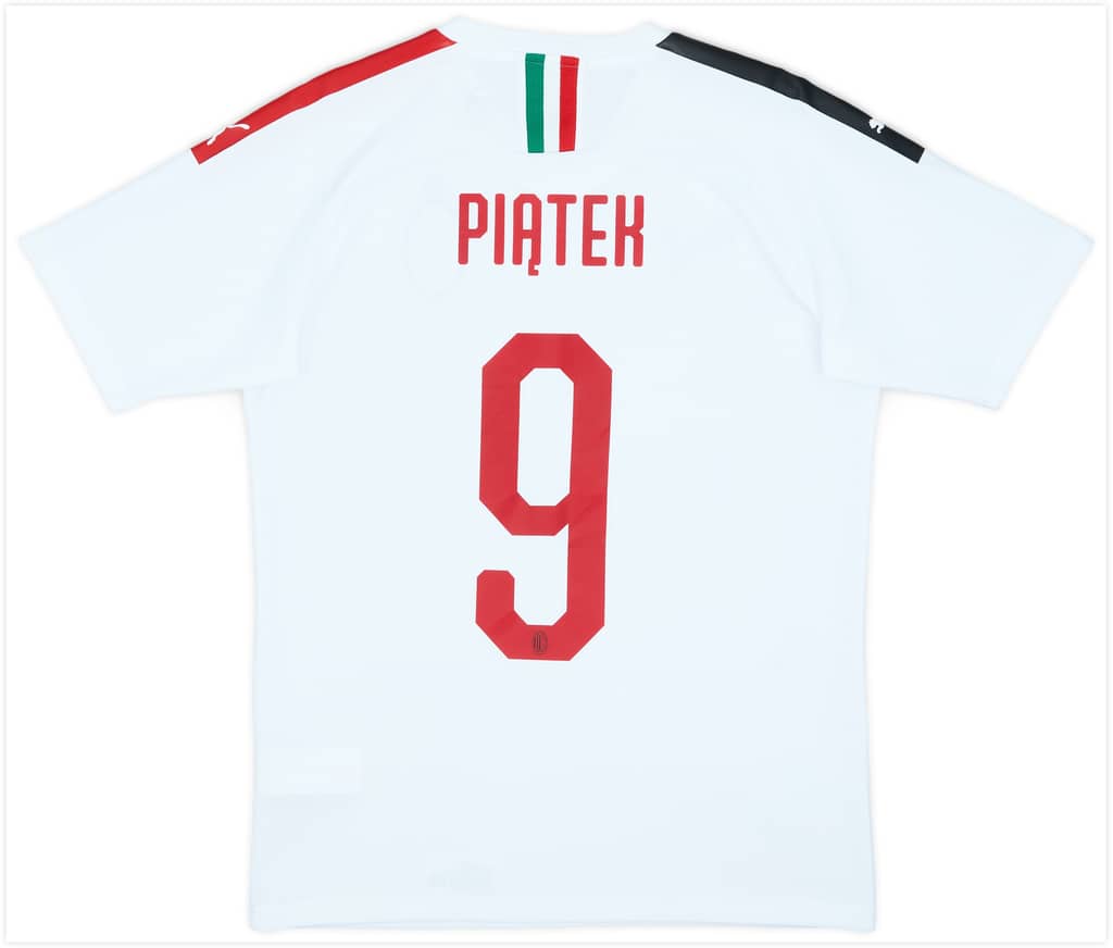 2019-20 AC Milan Away Shirt Piatek #9 - 9/10 - (S)