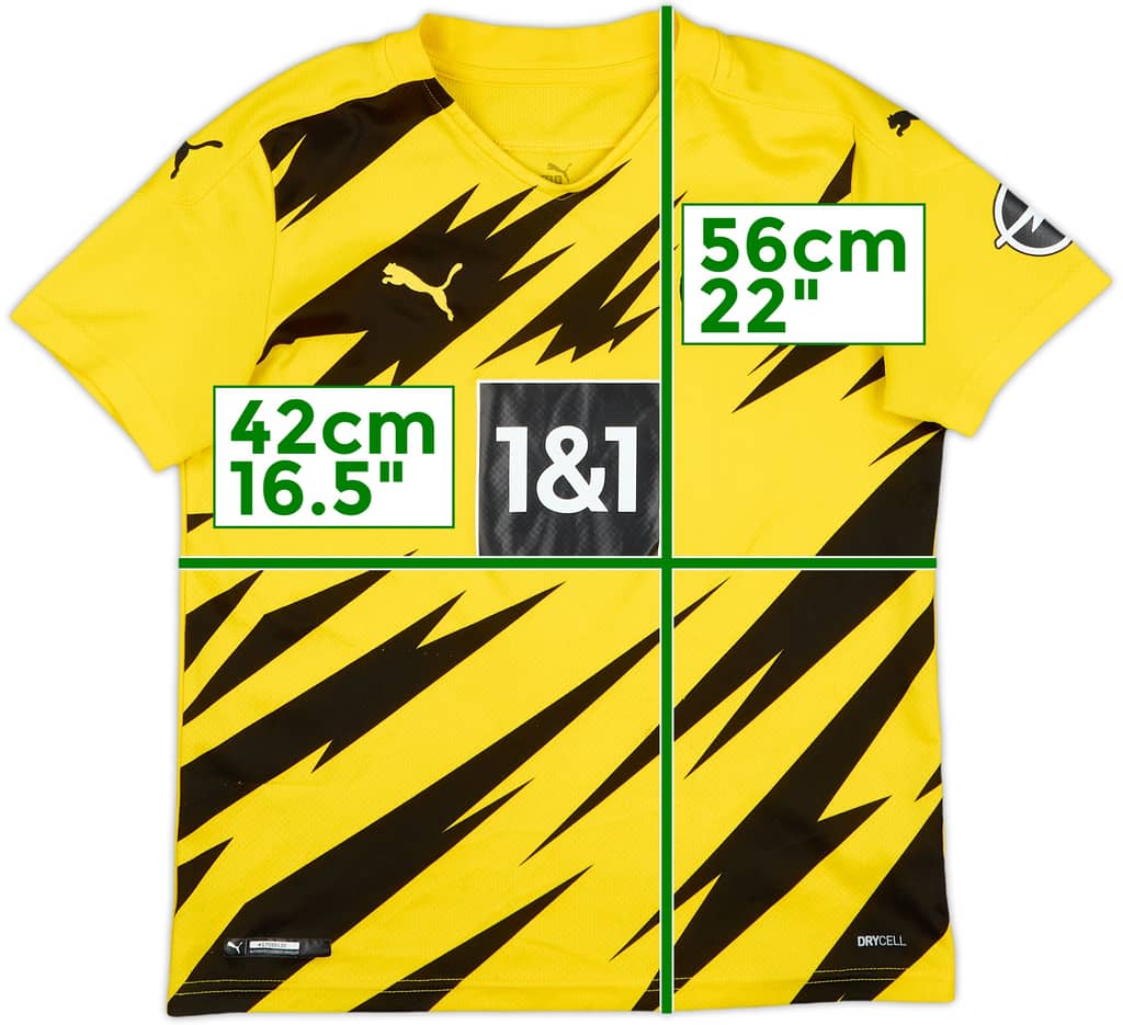 2020-21 Borussia Dortmund Home Shirt - 6/10 - (M.Boys)