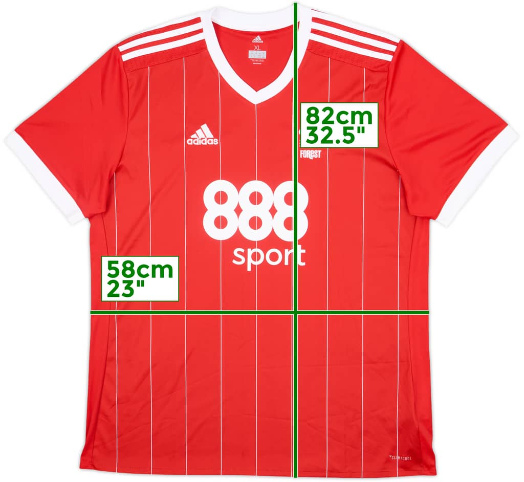 2017-18 Nottingham Forest Home Shirt - 10/10 - (XL)