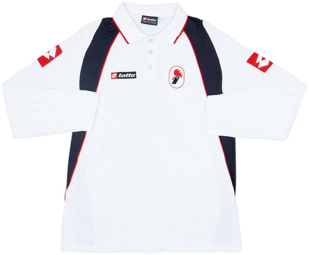 2004-05 Bari Lotto Polo L/S Shirt - 9/10 - (L)