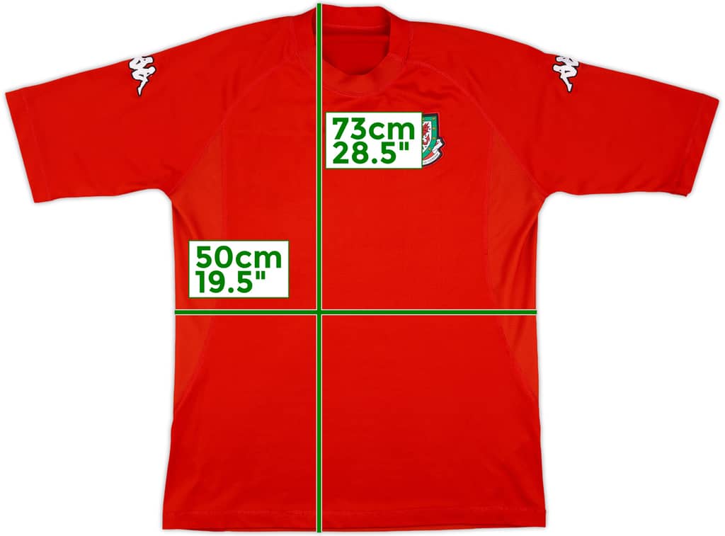 2004-06 Wales Home Shirt - 8/10 - (XL)