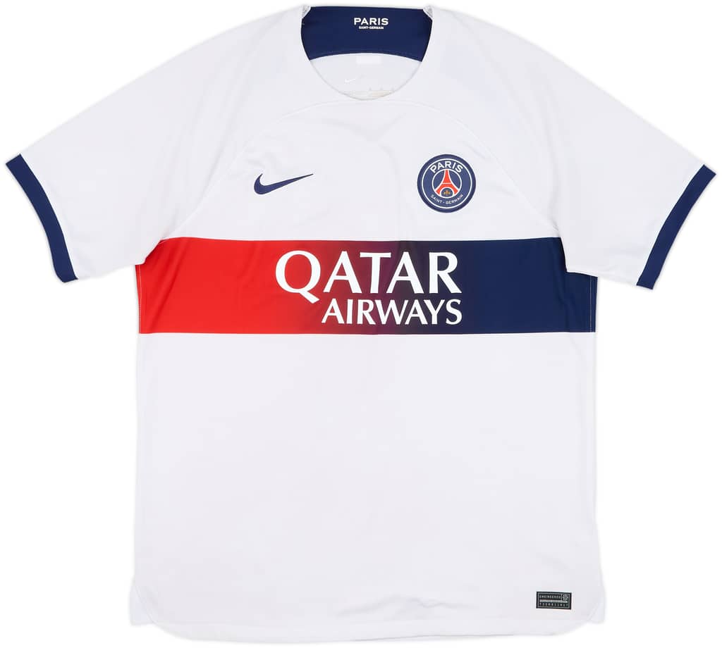 2023-24 Paris Saint-Germain Away Shirt - 5/10 - (L)
