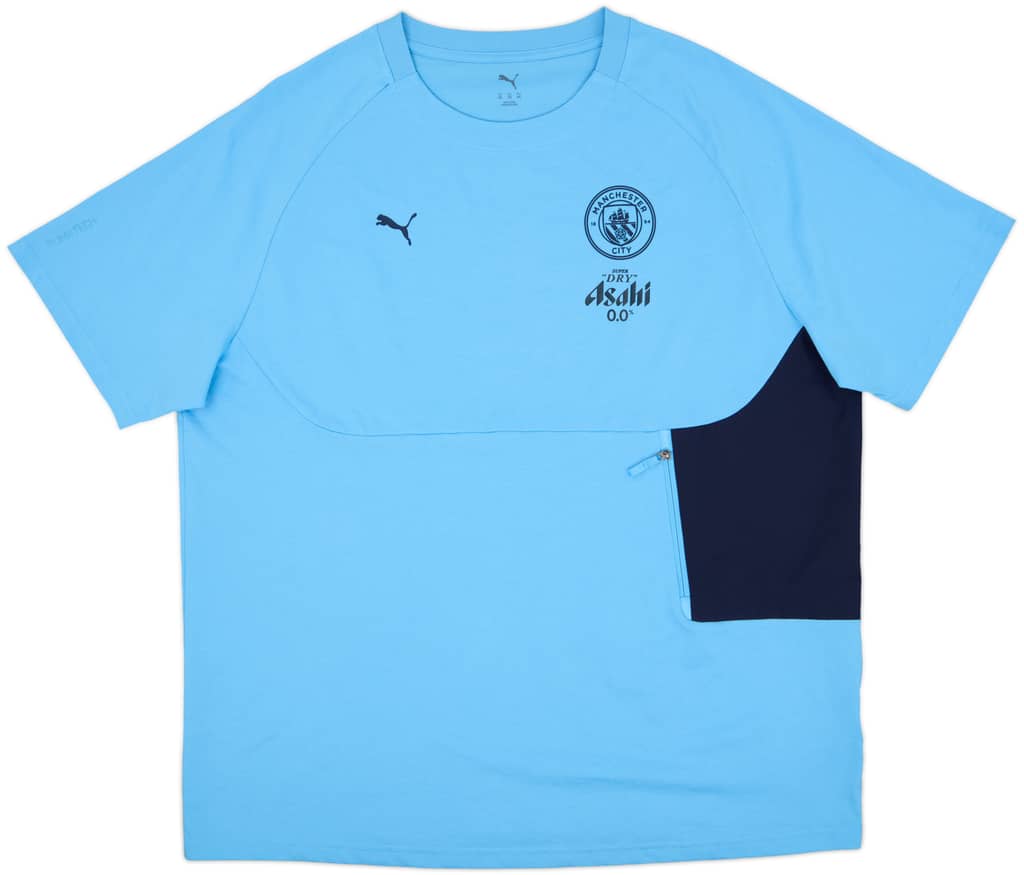 2024-25 Manchester City Puma Cotton Tee - 9/10 - (XXL)