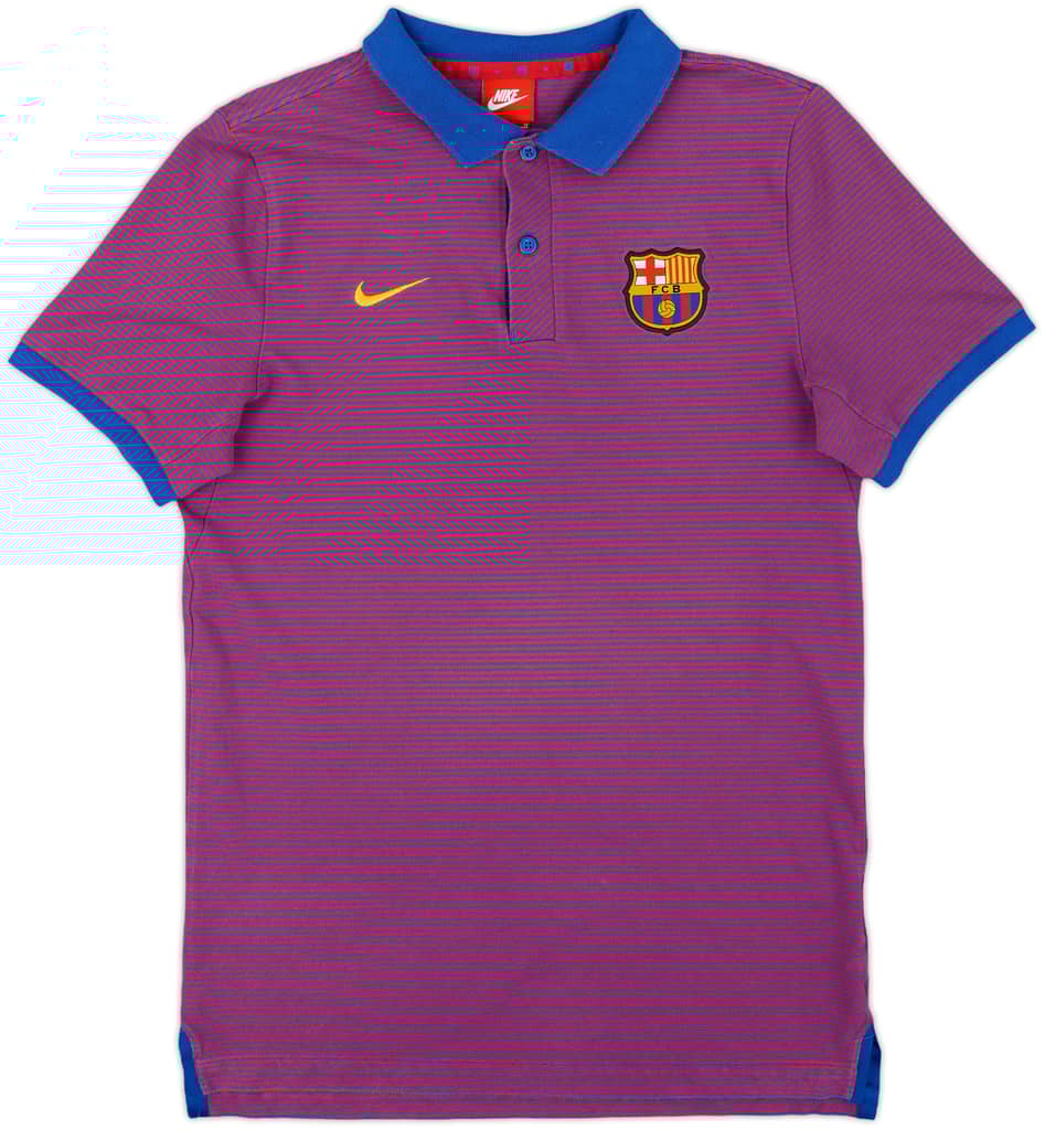 2016-17 Barcelona Nike Polo Shirt - 10/10 - (M)