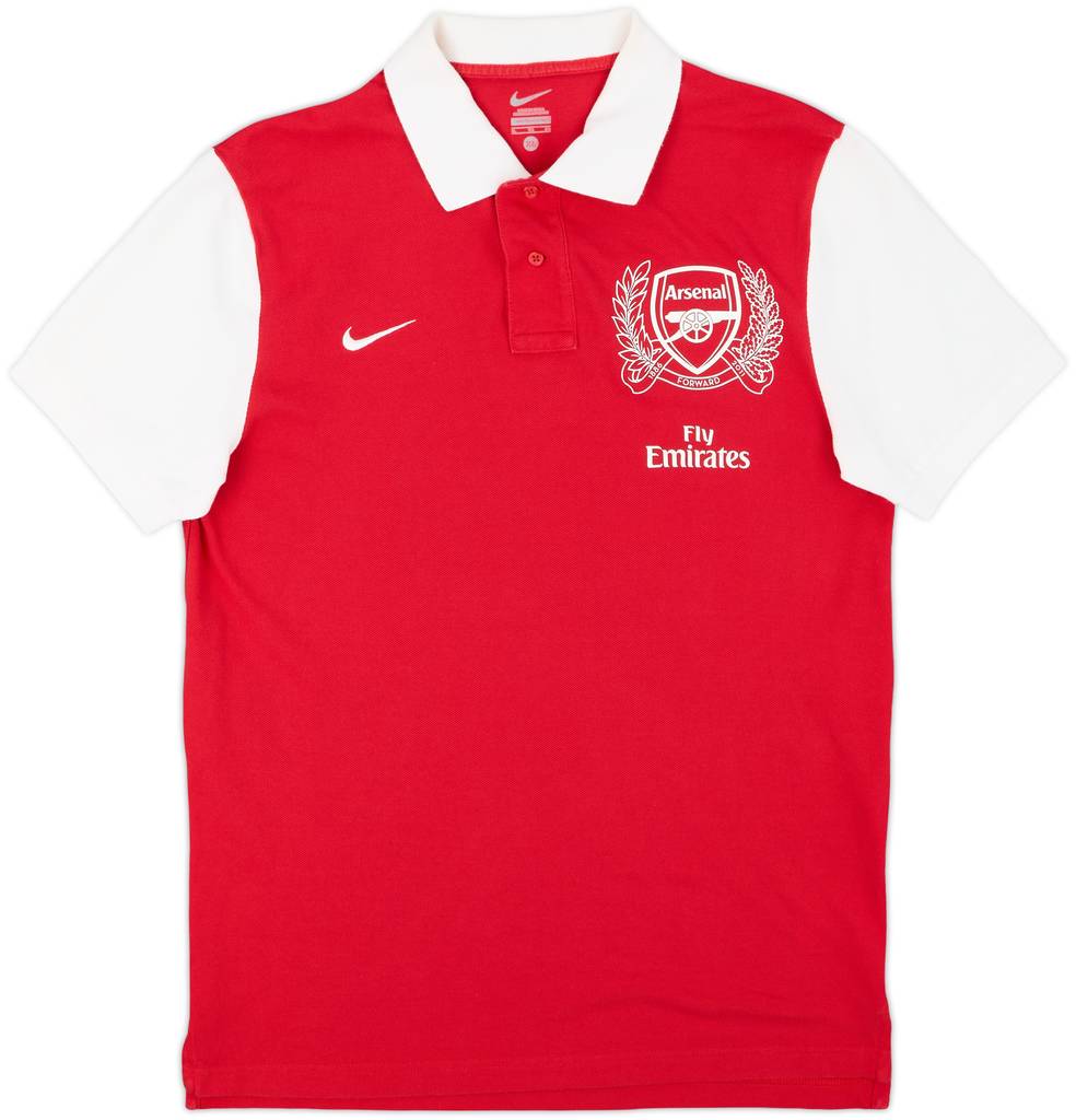 2011-12 Arsenal Nike Polo Shirt - 8/10 - (XL.Boys)