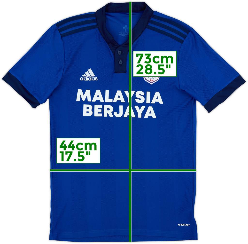 2021-22 Cardiff Home Shirt - 8/10 - (S)