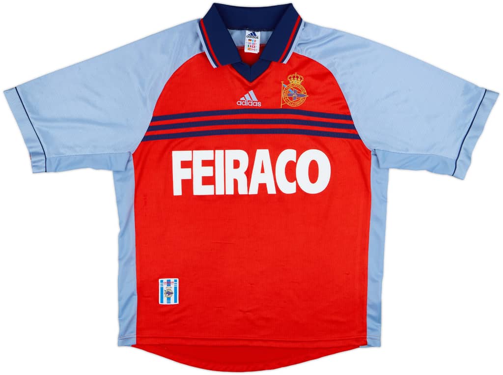 1998-99 Deportivo de La Coruna Away Shirt - 8/10 - (XL)